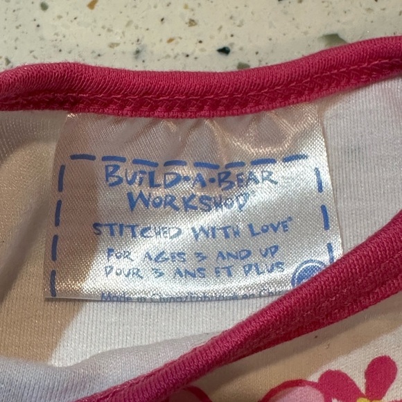 Build-A-Bear Floral Shirt, Pink Skirt and‎ Underwear, Plush NOT Included - Picture 10 of 10